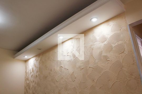 Detalhe Sala de apartamento à venda com 2 quartos, 53m² em Vila Bruna, São Paulo