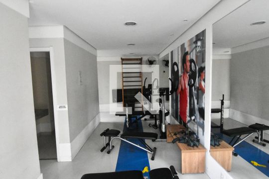 Área comum - Academia de apartamento para alugar com 2 quartos, 47m² em Parque São Lourenço, São Paulo