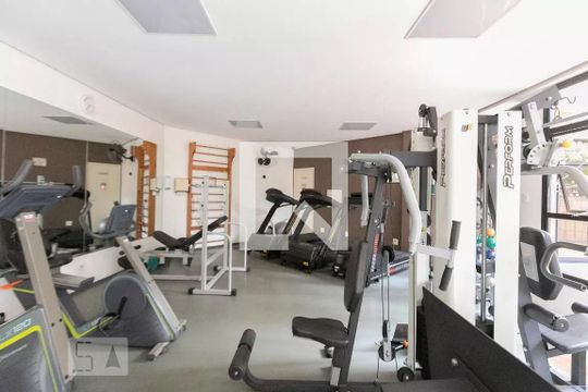 Área comum - Academia de apartamento para alugar com 3 quartos, 76m² em Vila Olímpia, São Paulo