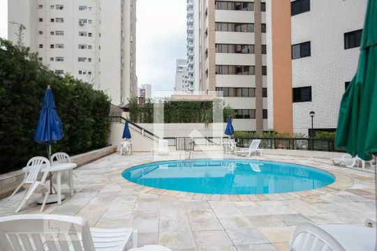 Área comum - Piscina de apartamento para alugar com 3 quartos, 76m² em Vila Olímpia, São Paulo