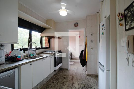 Cozinha de apartamento à venda com 4 quartos, 170m² em Vila Andrade, São Paulo