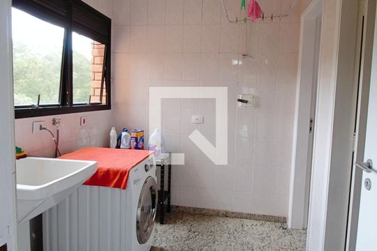 Área de Serviço de apartamento à venda com 4 quartos, 170m² em Vila Andrade, São Paulo