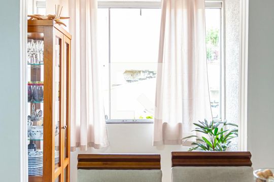 Varanda da Sala de apartamento à venda com 2 quartos, 58m² em Vila Eldízia, Santo André