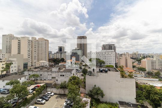 Vista do Quarto de apartamento à venda com 1 quarto, 28m² em Liberdade, São Paulo