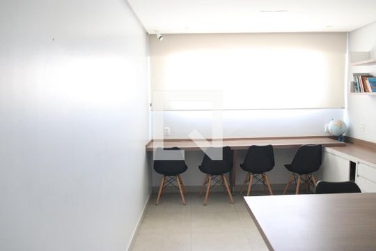 Área comum de apartamento para alugar com 1 quarto, 57m² em Jardim Goiás, Goiânia