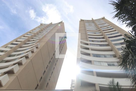 Fachada de apartamento para alugar com 1 quarto, 57m² em Jardim Goiás, Goiânia
