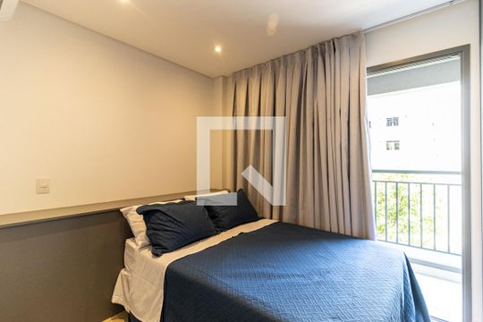 Studio - Cama de kitnet/studio para alugar com 1 quarto, 22m² em República, São Paulo