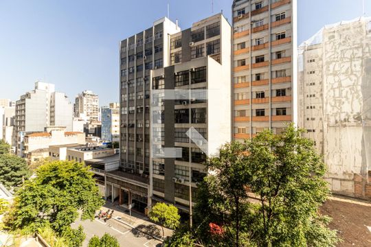 Vista do Studio de kitnet/studio à venda com 1 quarto, 22m² em República, São Paulo