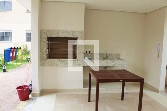 Área comum - Churrasqueira de apartamento para alugar com 2 quartos, 32m² em Vila Nova Curuçá, São Paulo