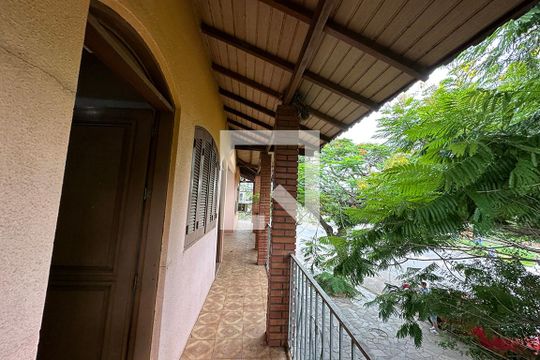 Sacada da Sala de casa à venda com 3 quartos, 196m² em Santos Dumont, São Leopoldo
