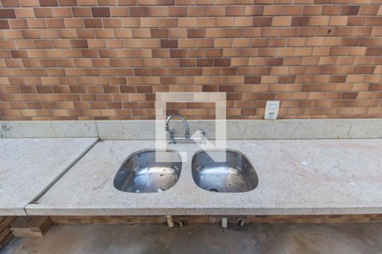 Área gourmet de apartamento à venda com 2 quartos, 107m² em Loteamento Caminhos de São Conrado (sousas), Barueri