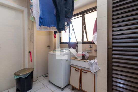 Área de Serviço de apartamento à venda com 4 quartos, 165m² em Jardim São Paulo, São Paulo