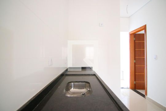 Cozinha de apartamento à venda com 2 quartos, 42m² em Vila Costa Melo, São Paulo