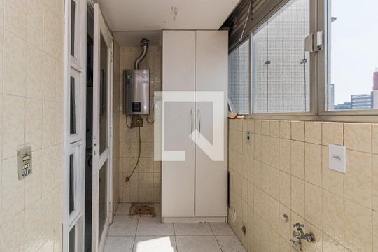 Área de Serviço de apartamento à venda com 3 quartos, 135m² em Rio Branco, Porto Alegre