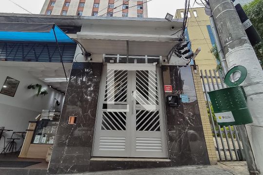 Fachada de apartamento para alugar com 1 quarto, 43m² em Liberdade, São Paulo