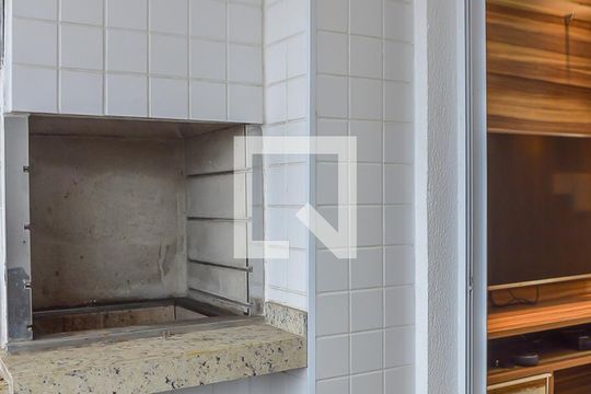 Varanda gourmet de apartamento à venda com 2 quartos, 64m² em Baeta Neves, São Bernardo do Campo