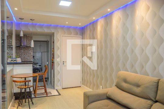 Sala de apartamento à venda com 2 quartos, 64m² em Baeta Neves, São Bernardo do Campo