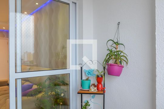 Varanda gourmet de apartamento à venda com 2 quartos, 64m² em Baeta Neves, São Bernardo do Campo