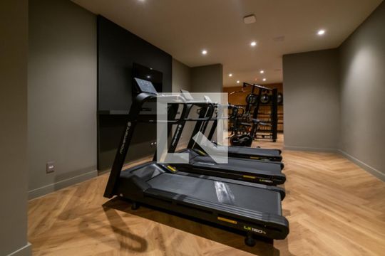 Área comum - Academia de kitnet/studio para alugar com 1 quarto, 33m² em Centro Histórico, Porto Alegre