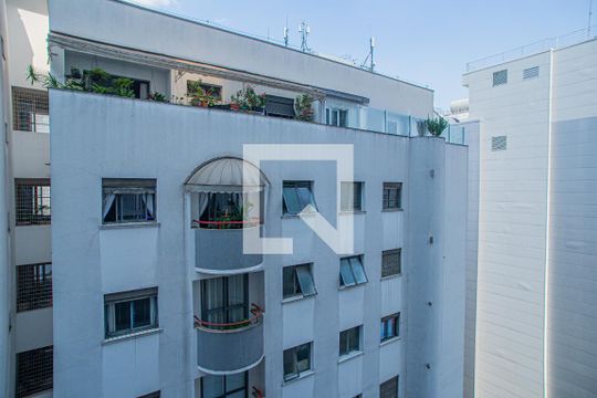 Vista do Quarto de kitnet/studio para alugar com 1 quarto, 18m² em Consolação, São Paulo
