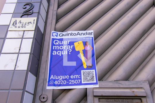 Plaquinha instalada de casa de condomínio para alugar com 2 quartos, 55m² em Jardim Sapopemba, São Paulo