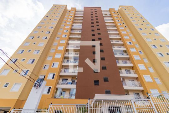 Fachada de apartamento para alugar com 2 quartos, 42m² em Jardim Record, Taboão da Serra