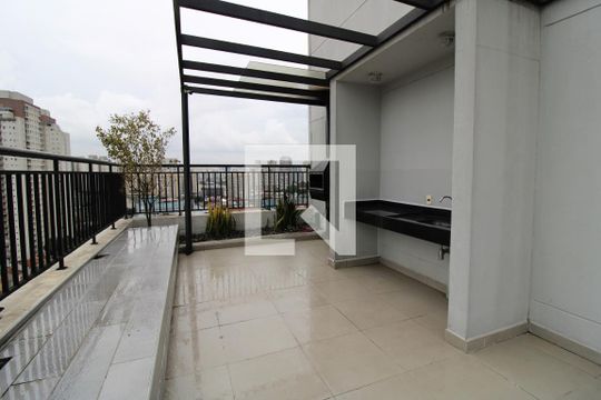 Área comum - Lounge de kitnet/studio para alugar com 1 quarto, 30m² em Bom Retiro, São Paulo
