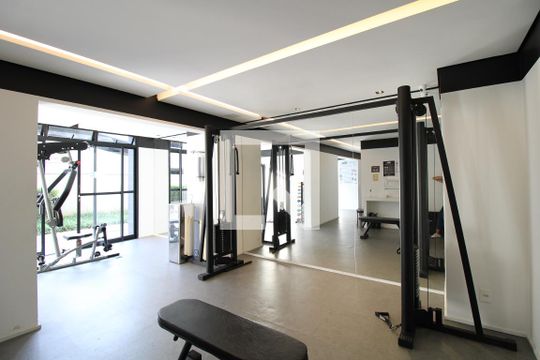 Área comum - Academia de kitnet/studio para alugar com 1 quarto, 30m² em Bom Retiro, São Paulo