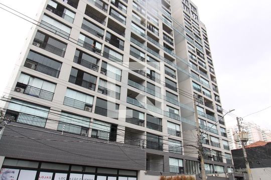 Fachada do prédio de kitnet/studio para alugar com 1 quarto, 30m² em Bom Retiro, São Paulo