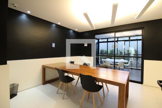 Área comum - Coworking de kitnet/studio para alugar com 1 quarto, 30m² em Bom Retiro, São Paulo