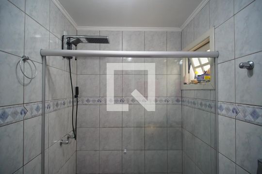 Banheiro da Suíte de casa à venda com 3 quartos, 125m² em Santo Afonso, Novo Hamburgo