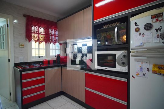 Cozinha de casa à venda com 3 quartos, 125m² em Santo Afonso, Novo Hamburgo