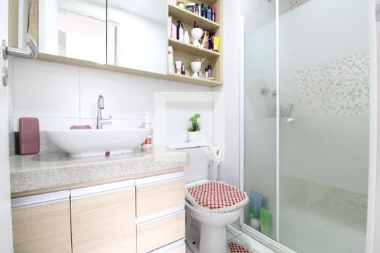 Banheiro da Suíte de apartamento à venda com 2 quartos, 61m² em Anil, Rio de Janeiro