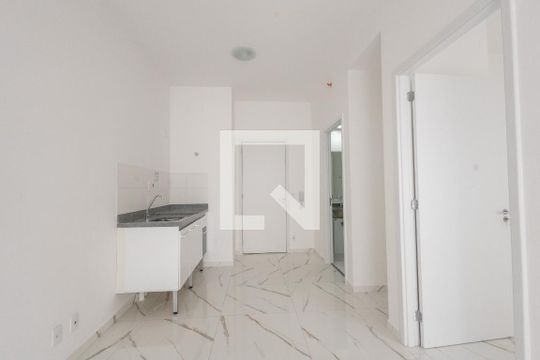 Sala e Cozinha de apartamento à venda com 1 quarto, 32m² em Penha de França, São Paulo