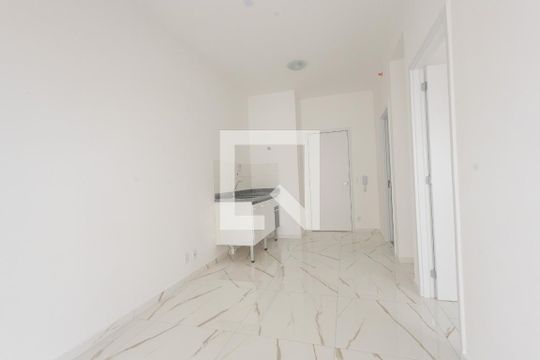 Sala e Cozinha de apartamento à venda com 1 quarto, 32m² em Penha de França, São Paulo