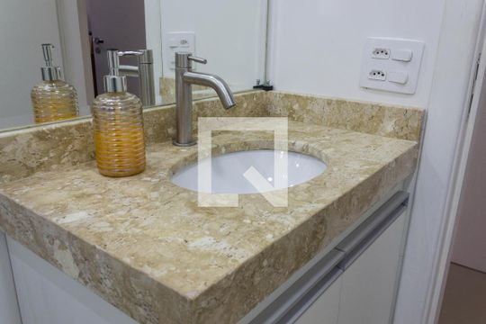 Banheiro de apartamento à venda com 2 quartos, 64m² em Assunção, São Bernardo do Campo