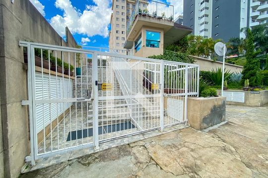 Fachada do Condomínio de apartamento para alugar com 2 quartos, 57m² em Vila Sofia, São Paulo