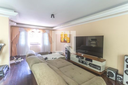 Sala de estar de casa à venda com 4 quartos, 364m² em Centro, São Bernardo do Campo