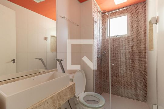 Banheiro Social de apartamento para alugar com 3 quartos, 72m² em São João Clímaco, São Paulo