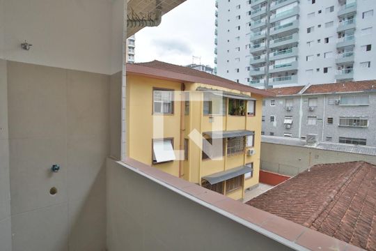 Área de Serviço de apartamento para alugar com 2 quartos, 67m² em Gonzaga, Santos