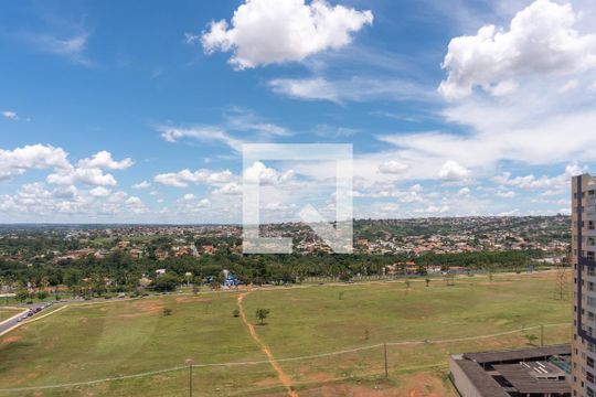 Vista da Suíte de apartamento para alugar com 1 quarto, 35m² em Asa Sul, Brasília