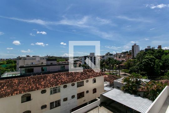 Varanda da Sala de apartamento à venda com 4 quartos, 135m² em Jaraguá, Belo Horizonte