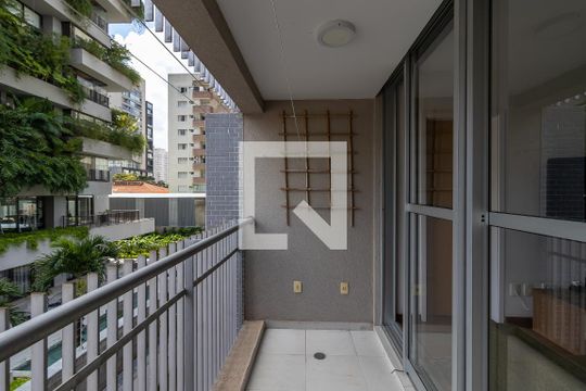 Varanda de apartamento para alugar com 2 quartos, 46m² em Vila Olímpia, São Paulo