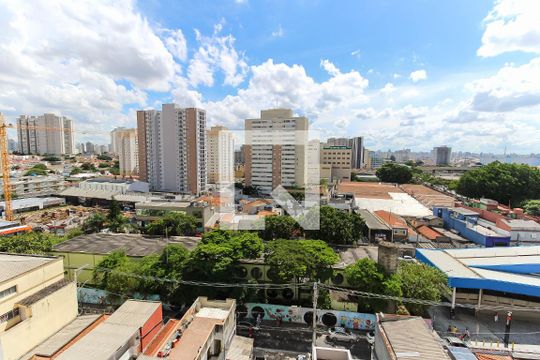 Vista da Sala de apartamento para alugar com 2 quartos, 37m² em Quarta Parada, São Paulo