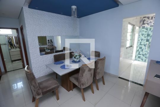 Sala de Jantar de casa à venda com 3 quartos, 150m² em  Sapucaia Ii, Contagem