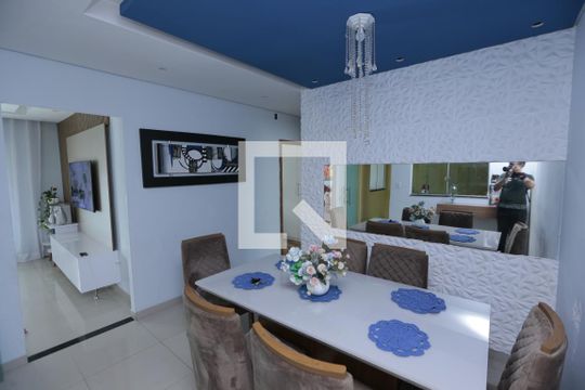 Sala de Jantar de casa à venda com 3 quartos, 150m² em  Sapucaia Ii, Contagem