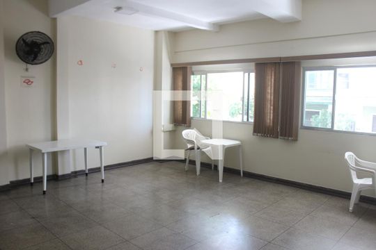 Salão de festas de apartamento para alugar com 1 quarto, 52m² em Centro, São Vicente
