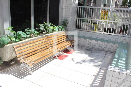 Área comum de apartamento para alugar com 1 quarto, 52m² em Centro, São Vicente