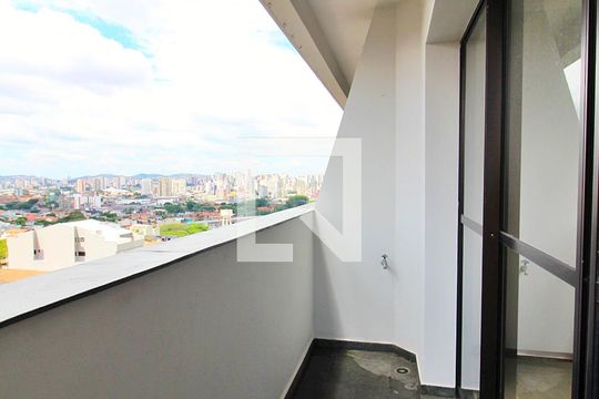 Varanda da Sala de apartamento à venda com 3 quartos, 127m² em Bangú, Santo André