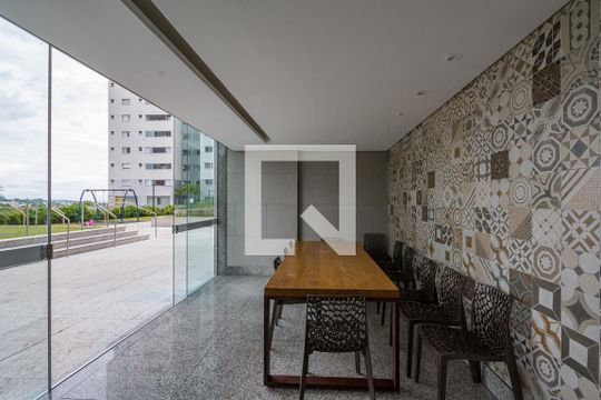 Espaço Gourmet de apartamento à venda com 2 quartos, 55m² em Estrela do Oriente, Belo Horizonte